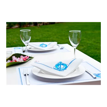 SETS DE TABLE 'CADAQUÉS' 48 G/M2 31x43 CM BLANC CELLULOSE (2000 UNITÉ)