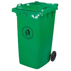 CONTENEUR AVEC COUVERCLE, 2 ROUES
