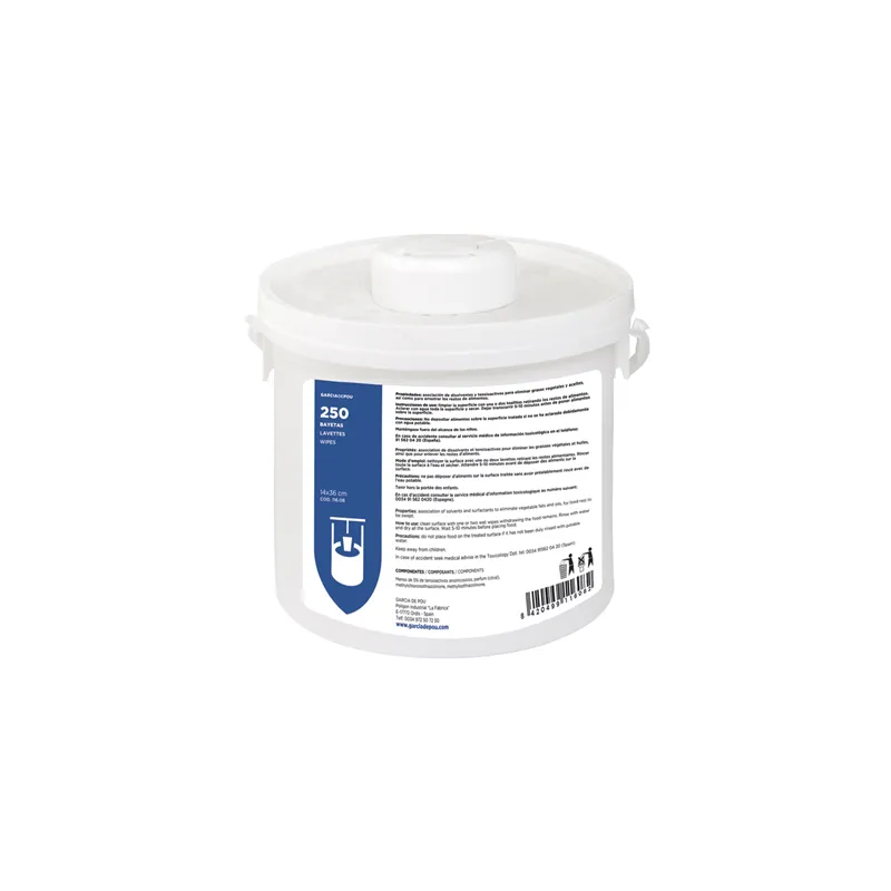 POTS DISTRIBUTEURS 250 LAVETTES 14x36 CM BLANC VISCOSE (1 UNITÉ) POTS DISTRIBUTEURS 250 LAVETTES 14x36 CM BLANC VISCOSE (1 UNITÉ)