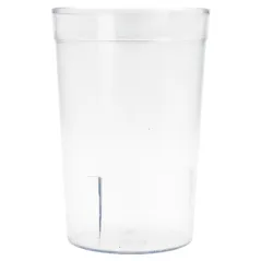 GOBELETS  240 ML Ø 6,2/5,4x9,9 CM TRANSLUCIDE SAN (72 UNITÉ)