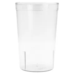 GOBELETS  285 ML Ø 7/5,5x11 CM TRANSLUCIDE SAN (72 UNITÉ)