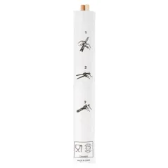 BAGUETTES CHINOISES EN SACHET BAMBOO 20 CM NATUREL BAMBOU (100 UNITÉ)