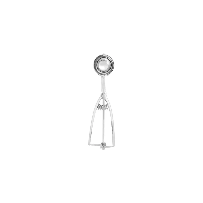 PINCE 20 BOULES x LITRE DE GLACE  55 ML 5,5x22 CM ARGENTE INOX (1 UNITÉ)