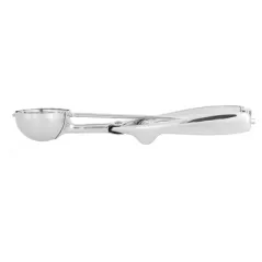 PINCE 24 BOULES x LITRE DE GLACE  44 ML 5x21,5 CM ARGENTE INOX (1 UNITÉ)