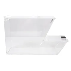 PRÉSENTOIR POUR PRODUITS EN VRAC   28x14x10 CM TRANSPARENT ACRYLIQUE (1 UNITÉ)