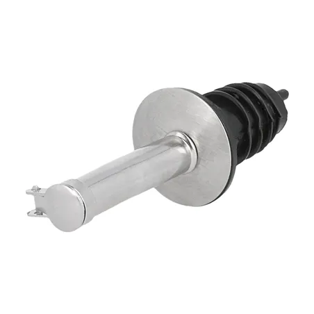 2 U. VERSEURS SANS DOSEUR AVEC COUVERCLE   Ø 3x9 CM ARGENTE INOX (1 UNITÉ)