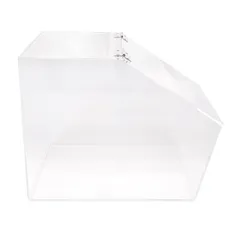 PRÉSENTOIR POUR PRODUITS EN VRAC   32x41x32 CM TRANSPARENT ACRYLIQUE (1 UNITÉ)