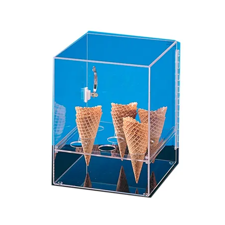 PRÉSENTOIR CÔNES DE GLACE AVEC PORTE