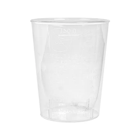 VERRES INJECTÉS À LIQUEUR  20/40 ML Ø 4,2/3,2x5,2 CM TRANSPARENT CRISTAL PS (2000 UNITÉ)