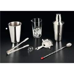 MÉLANGEUR COCKTAIL  900 ML Ø 10,3x17,4 CM ARGENTE INOX (1 UNITÉ)