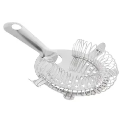 PASSOIRE COCKTAIL 4 PATTES   Ø 7,5 CM ARGENTE INOX (1 UNITÉ)