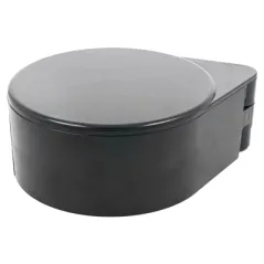 GIVREUR DE VERRES SUCRE & SEL   20x16x7,4 CM NOIR ABS (1 UNITÉ)
