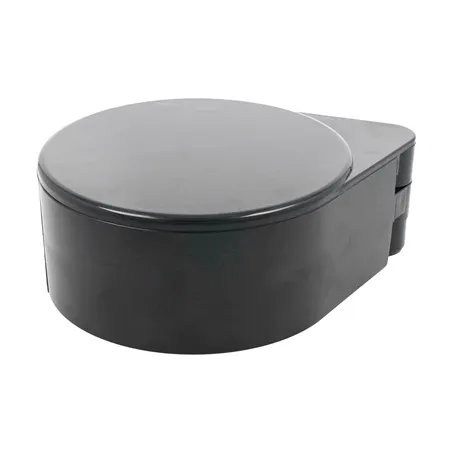 GIVREUR DE VERRES SUCRE & SEL   20x16x7,4 CM NOIR ABS (1 UNITÉ)