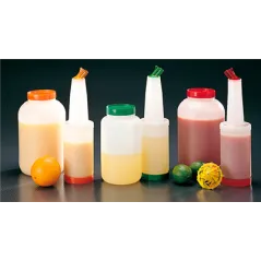 CONTENEUR "POUR MASTER"  1900 ML 12x37 CM VERT PP (1 UNITÉ)