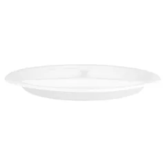 ASSIETTES 3 COMPART. BIONIC  Ø 26x2,6 CM BLANC BAGASSE (800 UNITÉ)