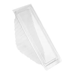 BOÎTES TRIANGULAIRES SANDWICH STANDARD   11x11x5,5 CM TRANSPARENT RPET (600 UNITÉ)