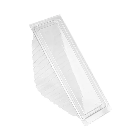 BOÎTES TRIANGULAIRES SANDWICH STANDARD   11x11x5,5 CM TRANSPARENT RPET (600 UNITÉ)