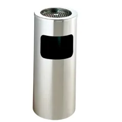 POUBELLE/CENDRIER, CYLINDRIQUE