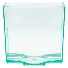 EMBALLAGES APÉRITIF CUBE 4,2x4,2x4,2 CM VERT D'EAU PS (200 UNITÉ)