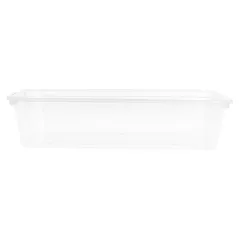 RÉCIPIENTS RECTANGULAIRES  500 ML 17,5x12x3,5 CM TRANSPARENT PP (500 UNITÉ)