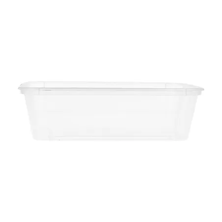 RÉCIPIENTS RECTANGULAIRES  650 ML 17,5x12x4,5 CM TRANSPARENT PP (500 UNITÉ)