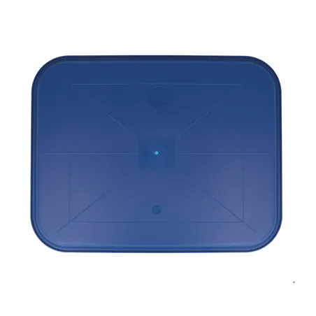 PLATEAU FAST FOOD   35,5x45,3x2,4 CM BLEU PP (1 UNITÉ)