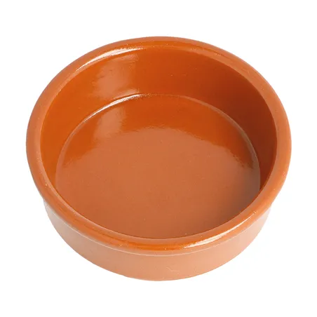 RÉCIPIENTS POUR MISE EN BOUCHE  100 ML Ø 8,95x2,9 CM MARRON ROUGEATRE CERAMIQUE (42 UNITÉ)
