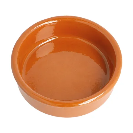 RÉCIPIENTS POUR MISE EN BOUCHE  150 ML Ø 10,5x2,5 CM MARRON ROUGEATRE CERAMIQUE (50 UNITÉ)