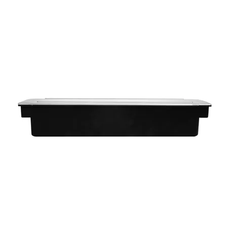 DISTRIBUTEUR À CONDIMENTS 3 COMPART.   49,5x15,7x9 CM NOIR PS (1 UNITÉ)