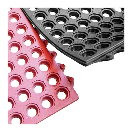 TAPIS ANTI-FATIGUE   91,4x91,4x1,4 CM ROUGE GOMME (1 UNITÉ)