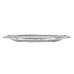 PLATEAUX OVALES   35,1x24,3x2,1 CM ALUMINIUM (100 UNITÉ)
