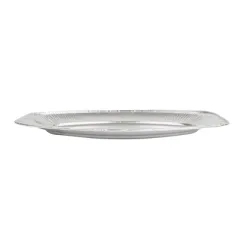 PLATEAUX OVALES   43x28,6x2,5 CM ALUMINIUM (120 UNITÉ)