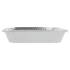 RÉCIPIENTS RECTANGULAIRES  900 ML 21,9x15,8x3,8 CM ALUMINIUM (100 UNITÉ)