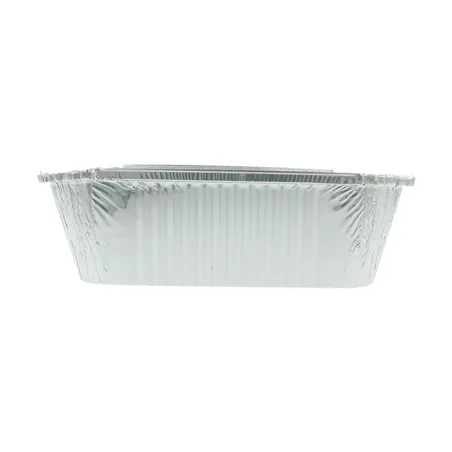 RÉCIPIENTS RECTANGULAIRES  1520 ML 25x13,4x7 CM ALUMINIUM (100 UNITÉ)