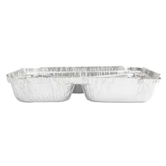 RÉCIPIENTS 3 COMPARTIMENTS  380/220/160 ML 22,7x17,7x3 CM ALUMINIUM (800 UNITÉ)