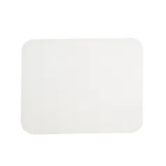 COUVERCLES POUR RÉFÉRENCE 135.95/96   22x17,3 CM BLANC CARTON + ALUMINIUM (100 UNITÉ)