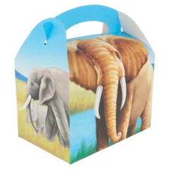 BOÎTES MENU ENFANT ELEPHANTS