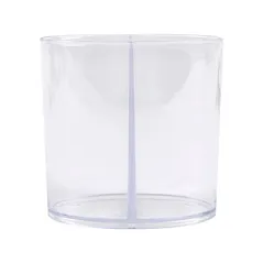 EMBALLAGES APÉRITIF ÉLLIPSES 2x60 ML 6,5x4,5x6,5 CM TRANSPARENT PS (300 UNITÉ)