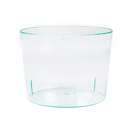 EMBALLAGES APÉRITIF MINI  180 ML Ø 7,5x5,8 CM VERT D'EAU PS (200 UNITÉ)