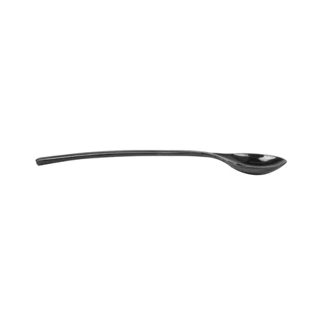 MINI CUILLÈRES APÉRITIFS RÉUTILISABLES   10,5 CM NOIR PS (4000 UNITÉ)