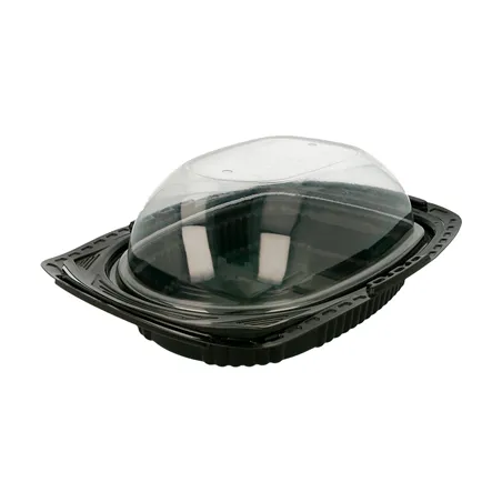 GRANDS RÉCIPIENTS POULET   22x16,5x11,2 CM NOIR PP (150 UNITÉ)