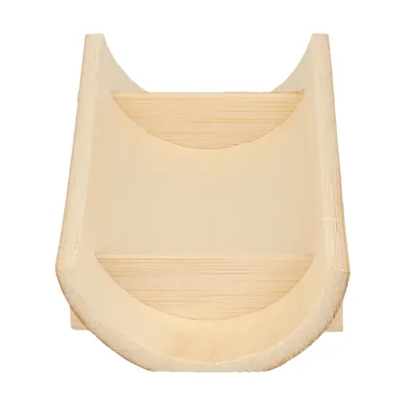 DEMI "KOBE" BAMBOO  Ø 5x10x2,3 CM NATUREL BAMBOU (200 UNITÉ)