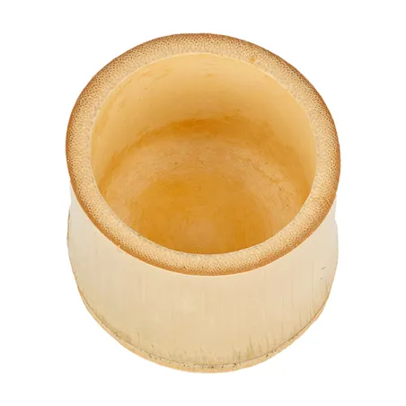 TUBES DROITS BAMBOO  Ø 5x4,5 CM NATUREL BAMBOU (200 UNITÉ)