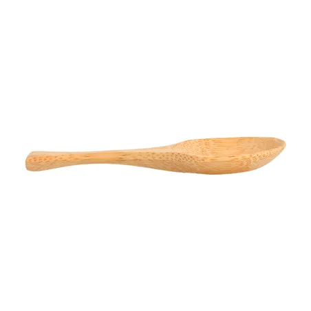 MINI CUILLÈRES BAMBOO  9 CM NATUREL BAMBOU (50 UNITÉ)