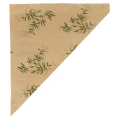 SACHETS EN POINTE FEEL GREEN 250 G 70 G/M2 29,5x21 CM NATUREL PARCH.INGRAISSABLE (2000 UNITÉ)