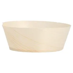 POTS EN FEUILLE DE PEUPLIER WOOD Ø 7x2,5 CM NATUREL BOIS (100 UNITÉ)