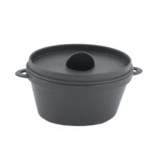 EMBALLAGES APÉRITIF MINI CASSEROLE 65 ML 9,1x5,8x4,5 CM NOIR PP (216 UNITÉ)