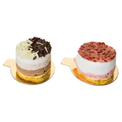 CARTONS PÂTISSERIE DEUX FACES 950 G/M2 Ø 8 CM OR/NOIR CARTON (250 UNITÉ)