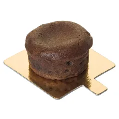 CARTONS PÂTISSERIE DEUX FACES 950 G/M2 8x8 CM OR/NOIR CARTON (250 UNITÉ)