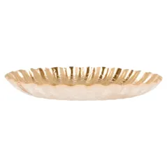 MINI PLATEAUX 400 G/M2 Ø 9 CM DORE CARTON (100 UNITÉ)